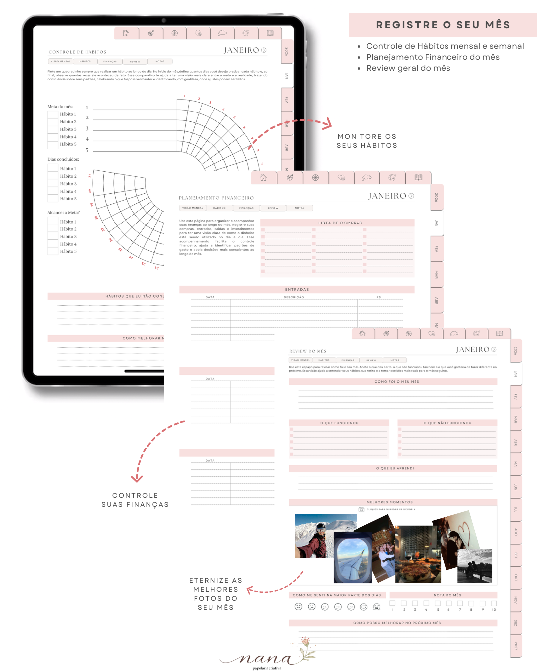 Planner Digital 2026 - Completo