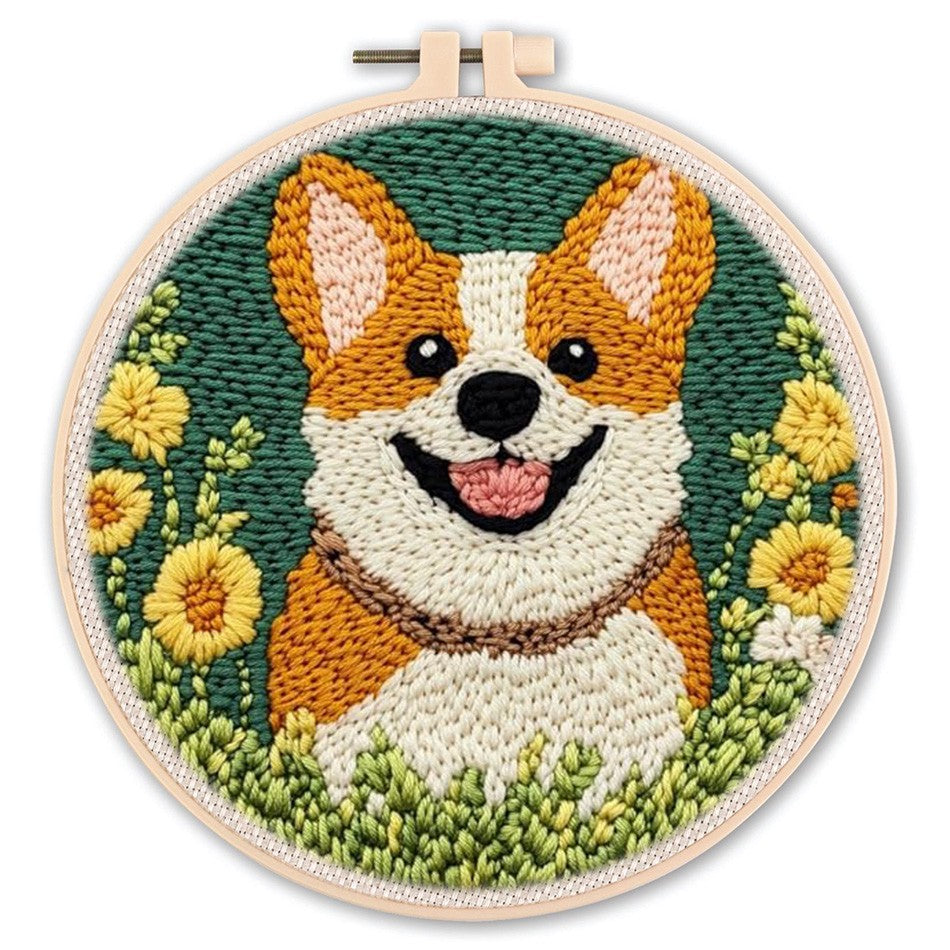 Kit de Bordado com Agulha Mágica — Animais