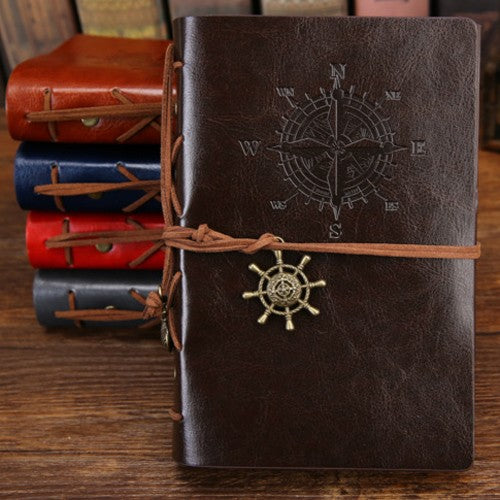 Caderno Vintage de Viagem