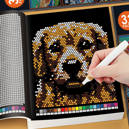 Livro de Pintura por Números — Pixel Art