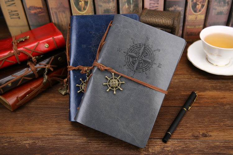 Caderno Vintage de Viagem
