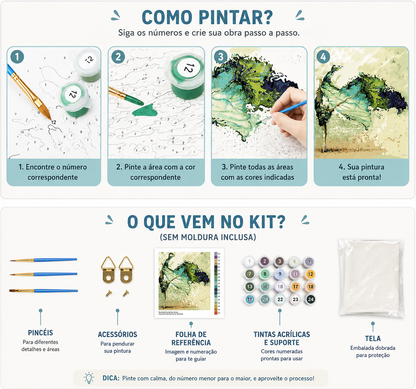 Kit Pintura por Números — Arte Moderna