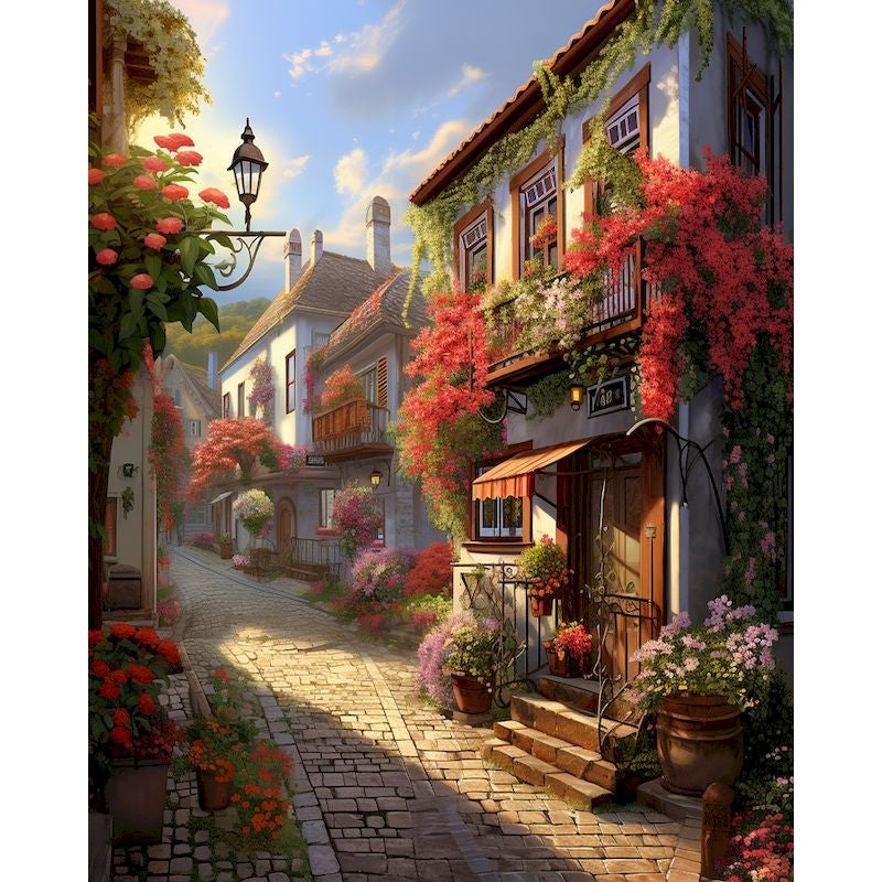 Kit Pintura por Números — Cidades & Paisagens