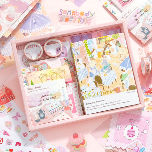 Kit Criativo para Journaling e Scrapbook — Doce