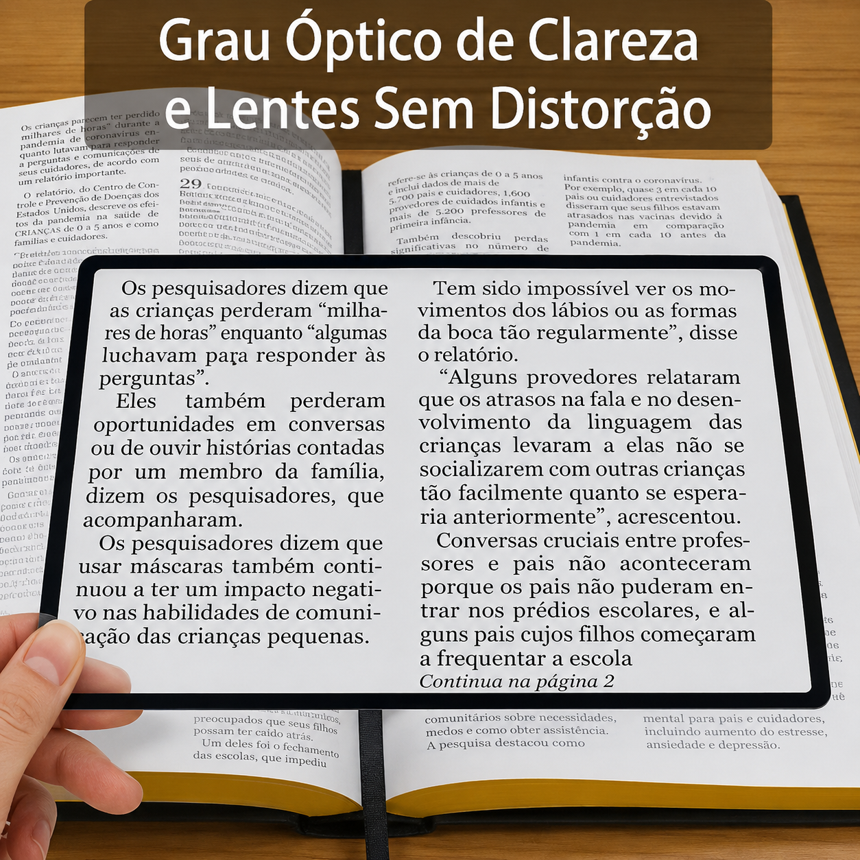 Lupa de Leitura Página Inteira