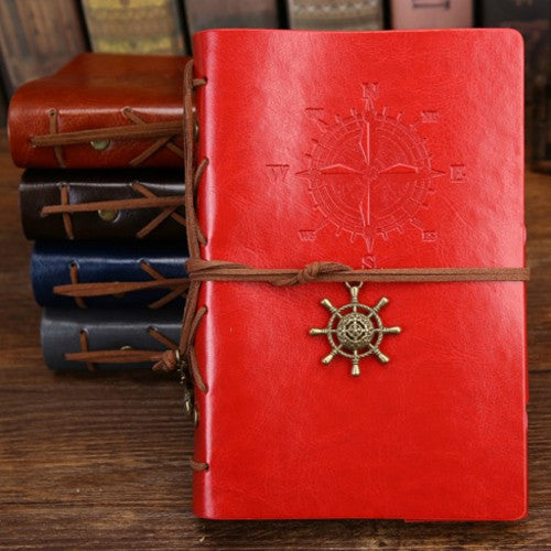 Caderno Vintage de Viagem