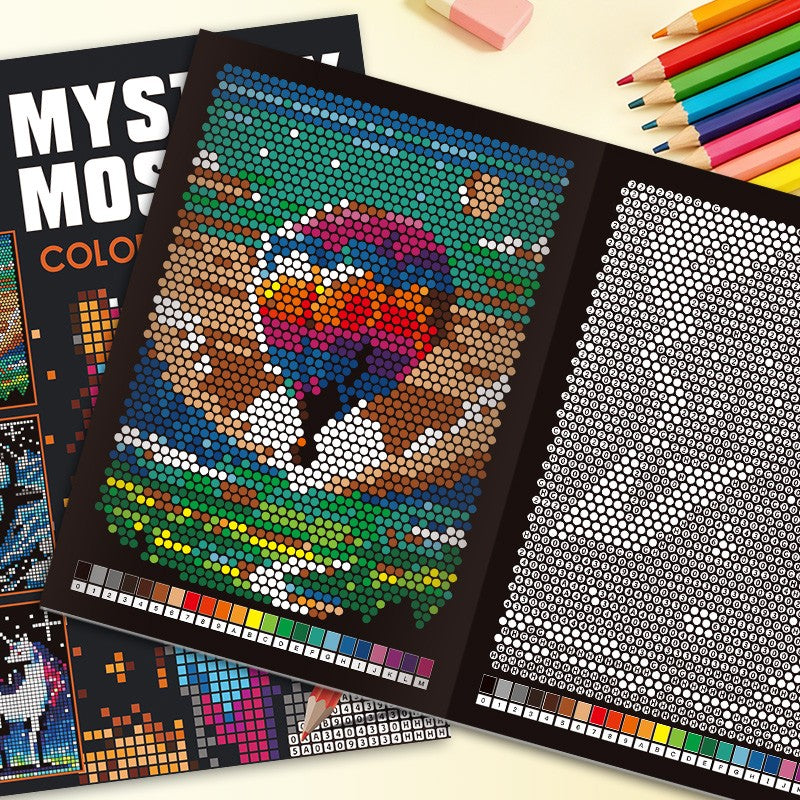 Livro de Pintura por Números — Pixel Art