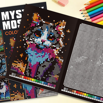 Livro de Pintura por Números — Pixel Art