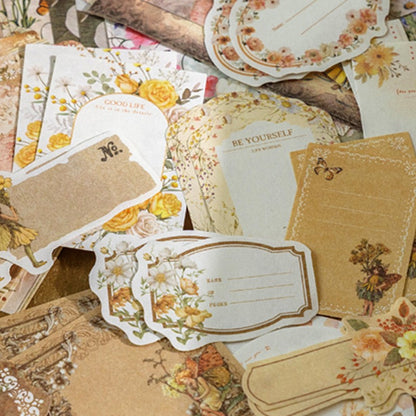 Kit de Papéis Decorativos para Journaling e Scrapbook – 400 Peças