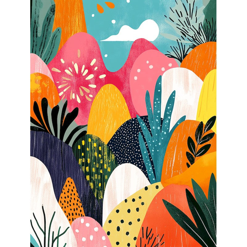Kit Pintura por Números — Arte Moderna