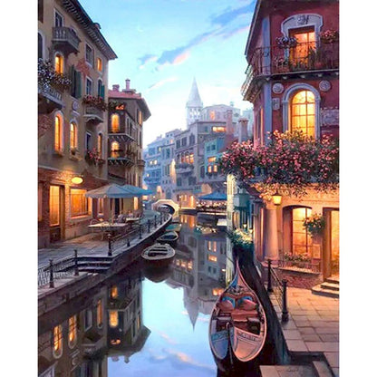 Kit Pintura por Números — Cidades & Paisagens