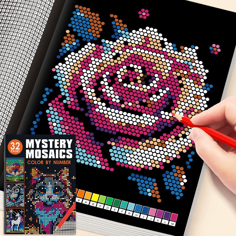Livro de Pintura por Números — Pixel Art