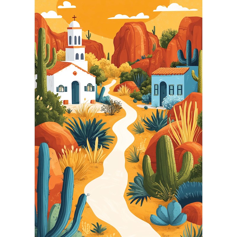 Kit Pintura por Números — Arte Moderna
