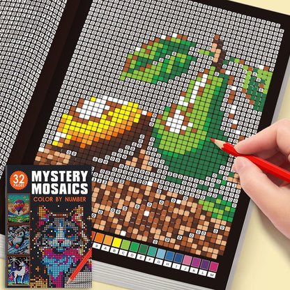 Livro de Pintura por Números — Pixel Art