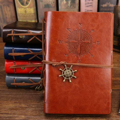 Caderno Vintage de Viagem