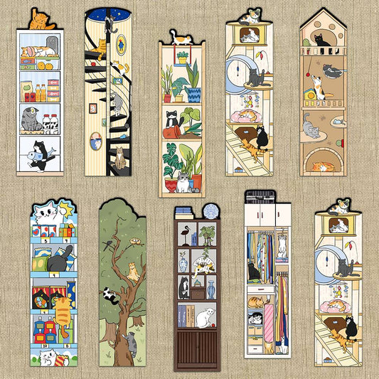 Marcadores Mundo dos Livros — Kit com 30