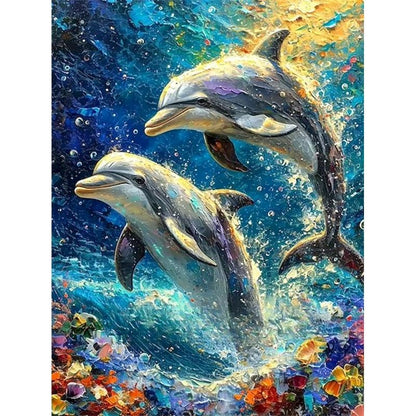 Kit Pintura por Números — Fundo do Mar