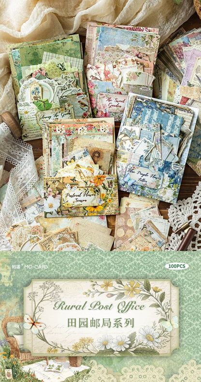 Kit de Papéis Decorativos para Journaling e Scrapbook – 400 Peças