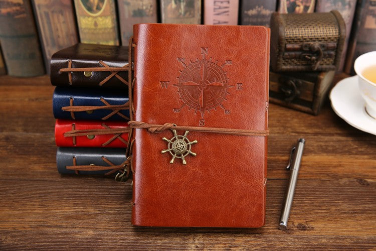Caderno Vintage de Viagem