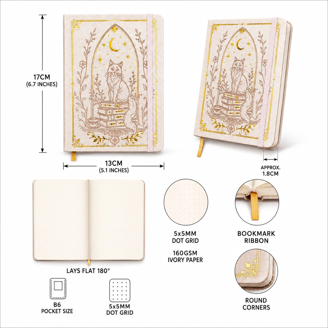 Caderno Criativo Moonlight