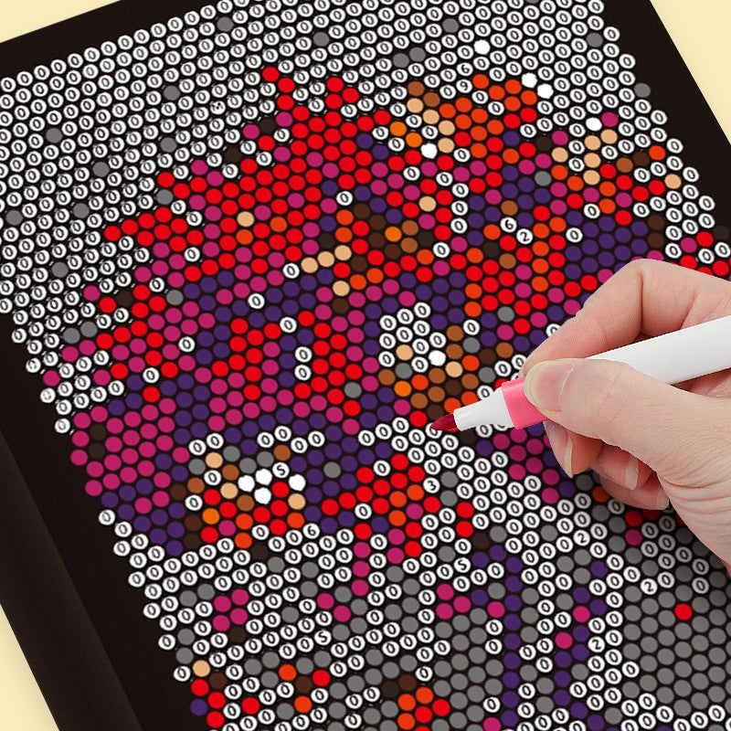 Livro de Pintura por Números — Pixel Art