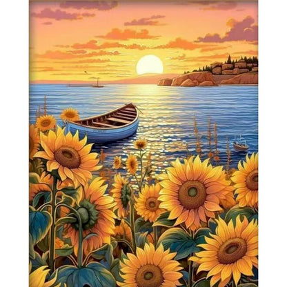 Kit Pintura por Números — Flores & Arte