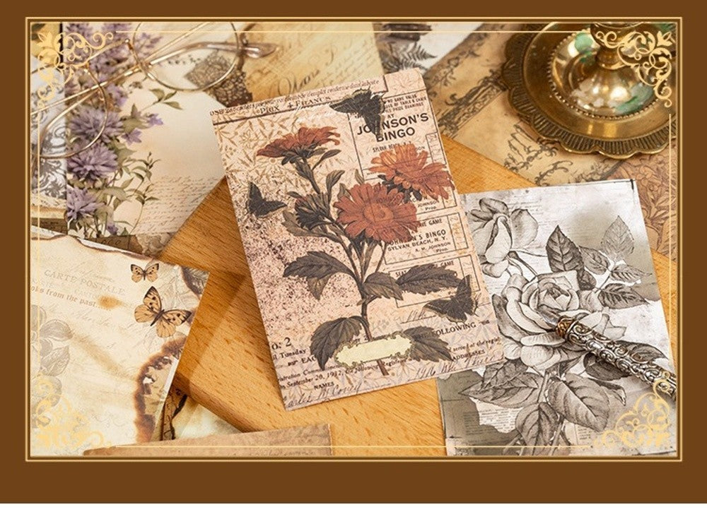 Caderno Vintage de Memórias