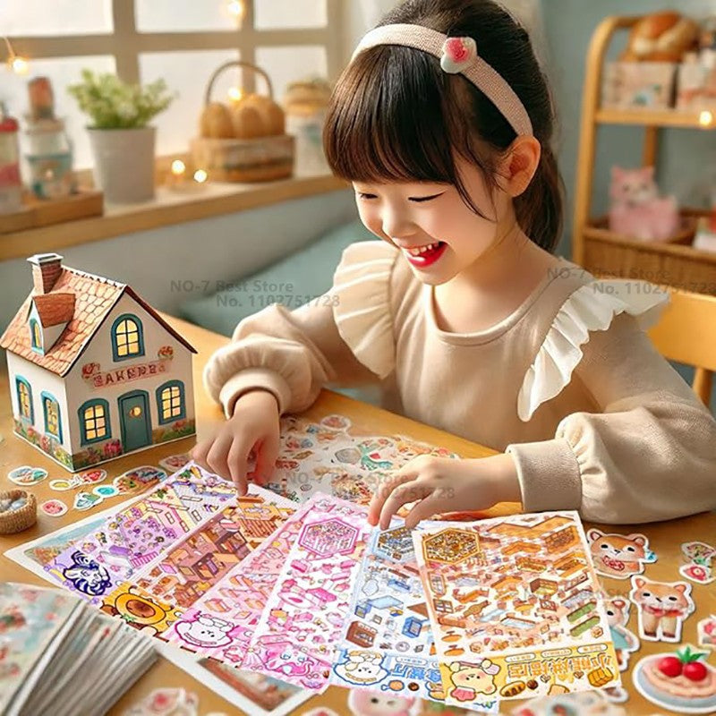 Livro Criativo de Mini Cenas 3D
