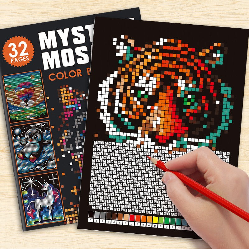 Livro de Pintura por Números — Pixel Art
