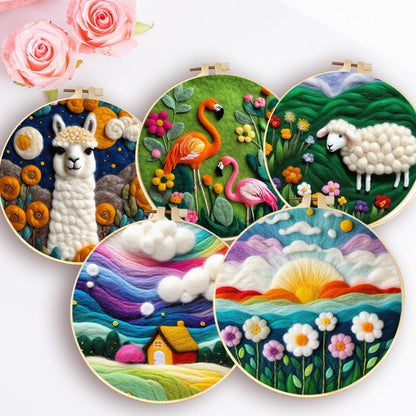 Kit Feltro 3D — Natureza & Animais