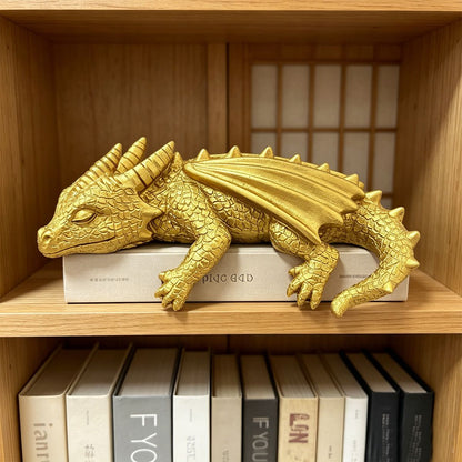 Dragão Decorativo para Estante de Livros