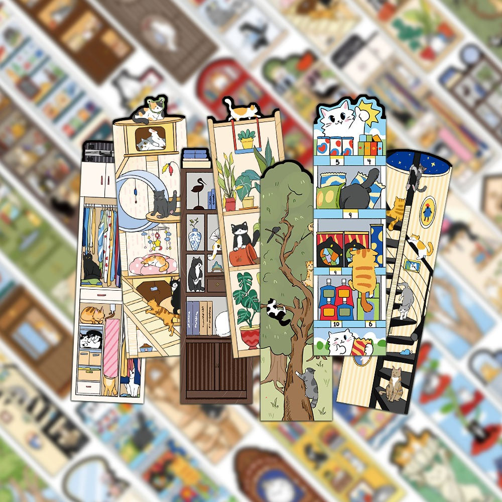 Marcadores Mundo dos Livros — Kit com 30