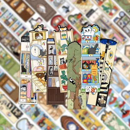 Marcadores Mundo dos Livros — Kit com 30