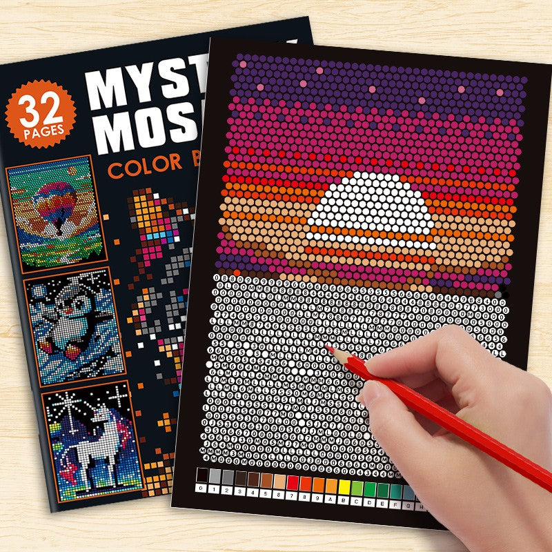 Livro de Pintura por Números — Pixel Art