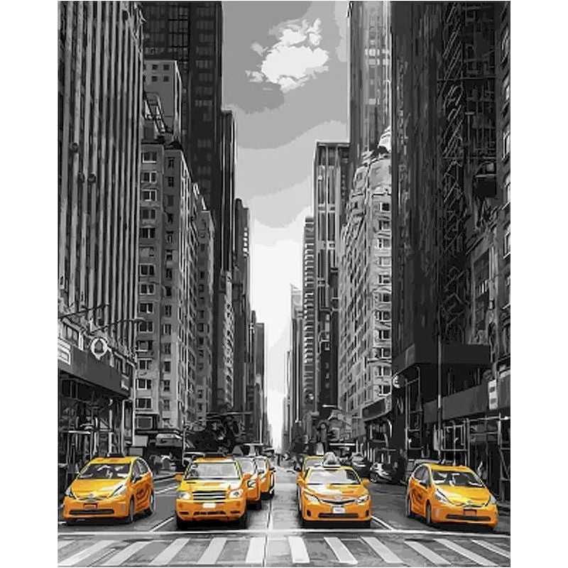 Kit Pintura por Números — Cidades & Paisagens