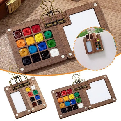 Mini Kit de Aquarela Portátil