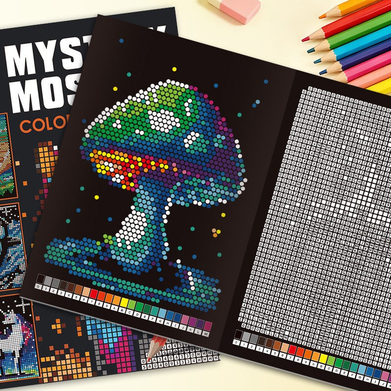 Livro de Pintura por Números — Pixel Art