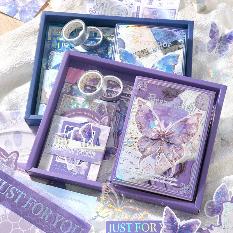 Kit Criativo para Journaling e Scrapbook — Borboletas