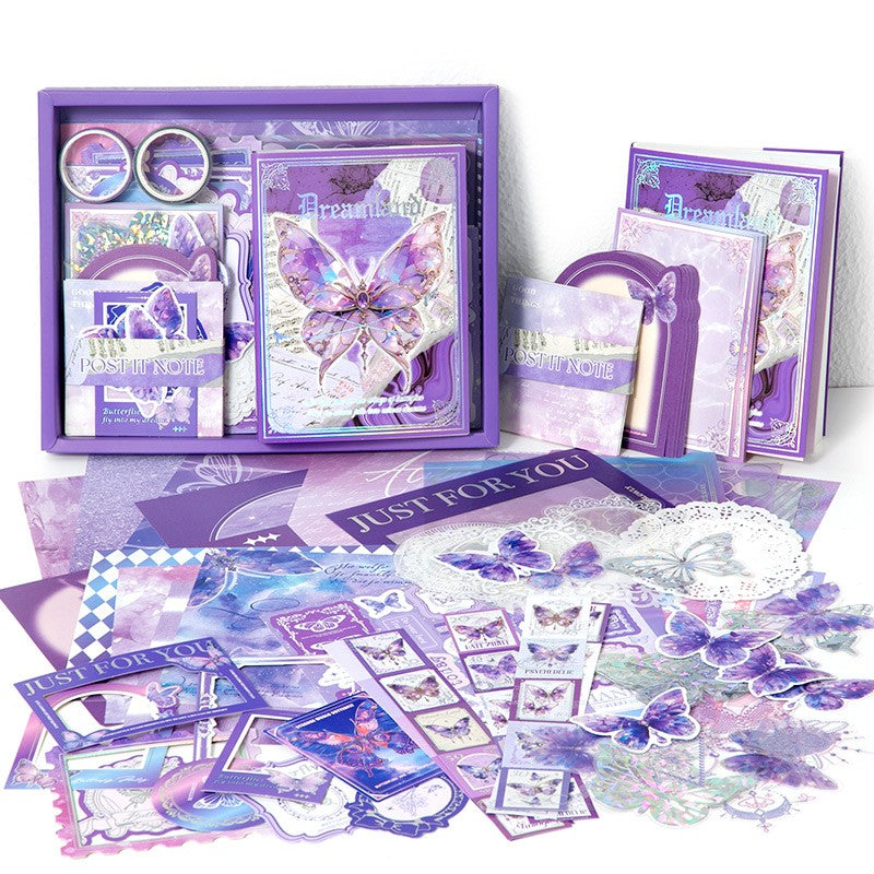 Kit Criativo para Journaling e Scrapbook — Borboletas