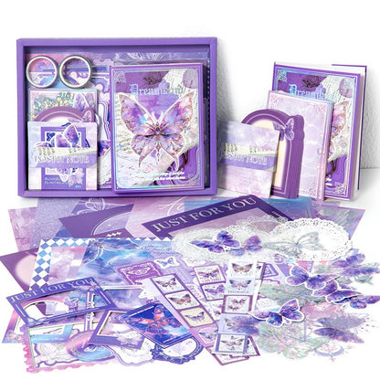 Kit Criativo para Journaling e Scrapbook — Borboletas