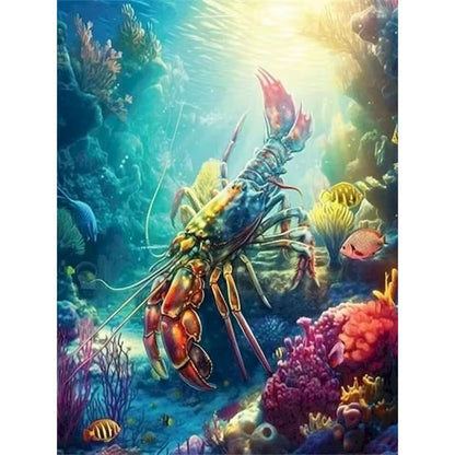 Kit Pintura por Números — Fundo do Mar