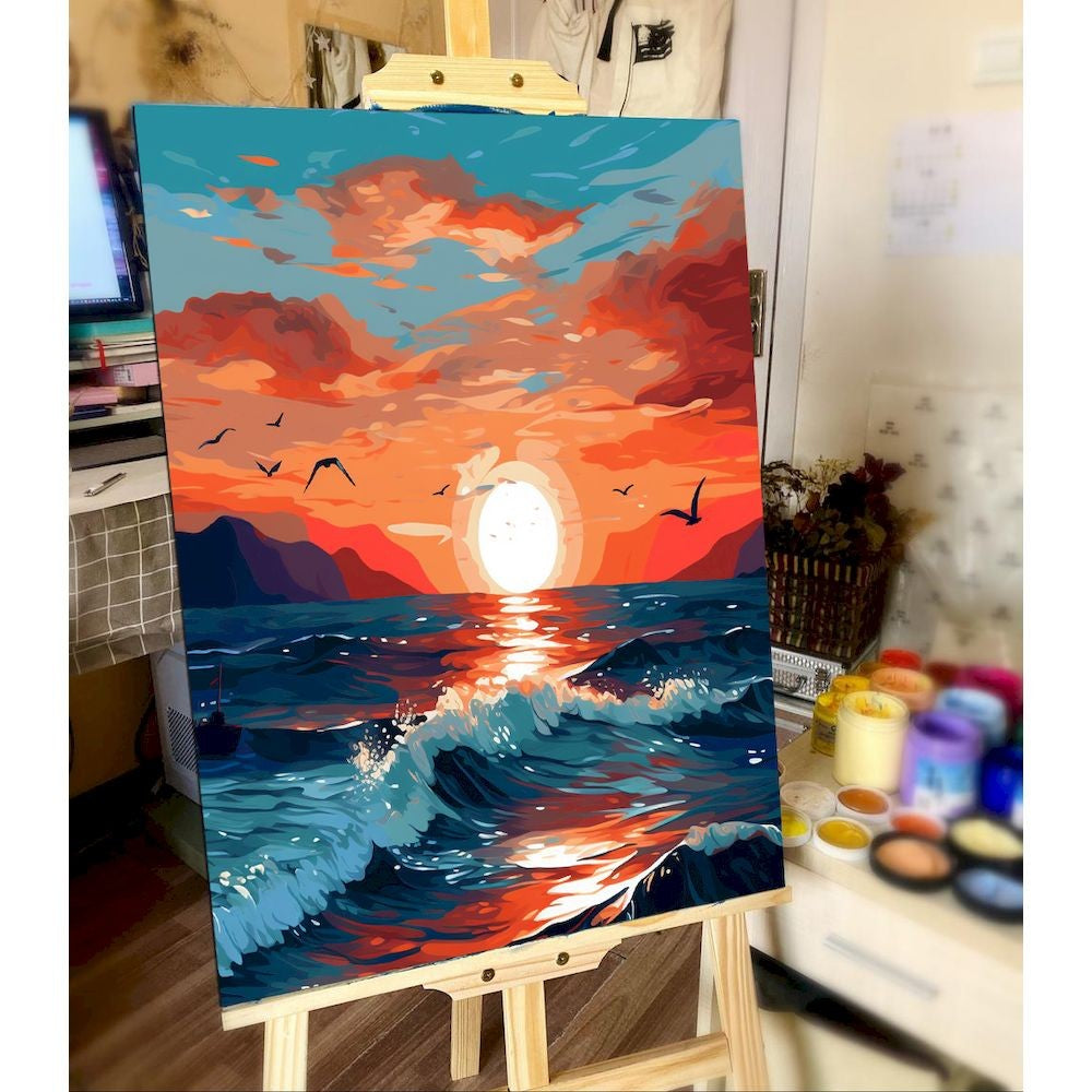 Kit Pintura por Números — Cidades & Paisagens