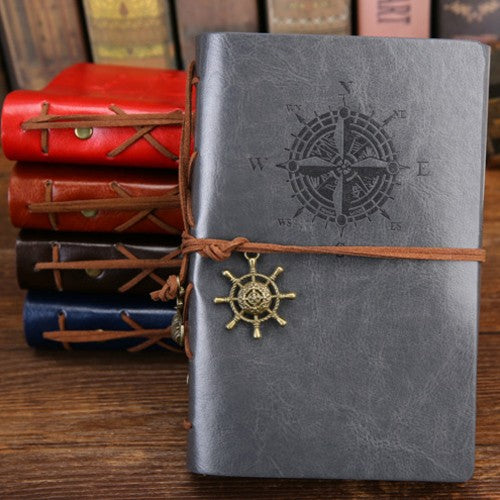 Caderno Vintage de Viagem