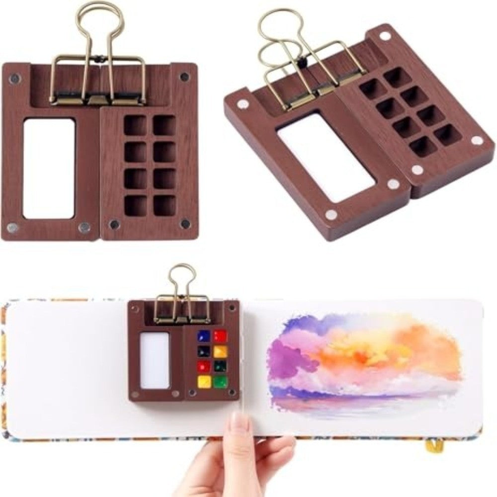 Mini Kit de Aquarela Portátil