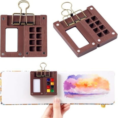 Mini Kit de Aquarela Portátil