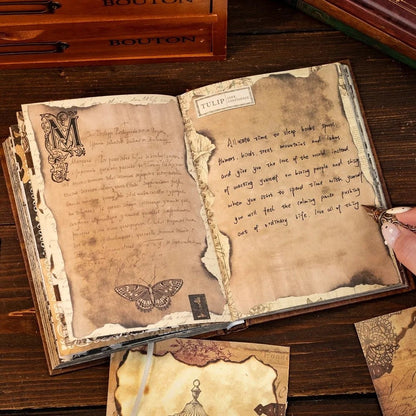 Caderno Vintage de Memórias