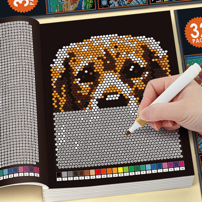 Livro de Pintura por Números — Pixel Art