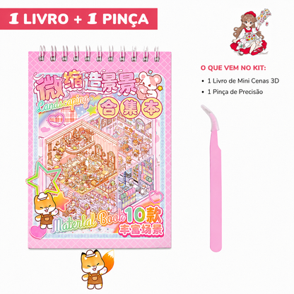 Livro Criativo de Mini Cenas 3D