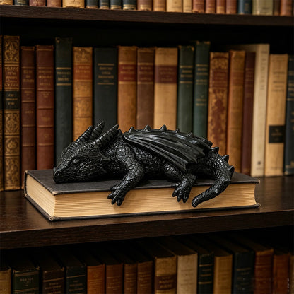 Dragão Decorativo para Estante de Livros