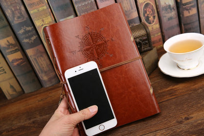 Caderno Vintage de Viagem